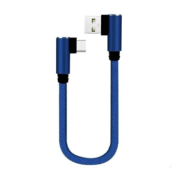 0,25 M 1M 2M 3M 90 Stopinj USB Podatkovni Kabel za iPhone X Tip C Micro USB C Za Samsung Huawei Telefon Xiaomi dolg Kabel za Polnjenje
