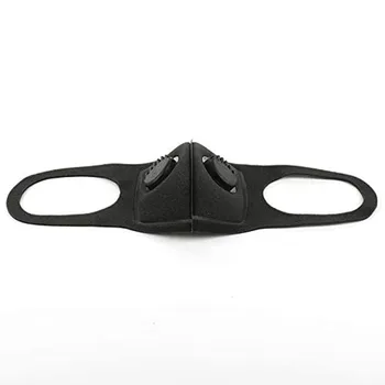 1/2PCS PM2.5 Dihanje Cvet Masko Natisnjeni Maske, Zaščitne Tkanine PM 2.5 Prah Stroj za Večkratno uporabo Usta Maske Masque