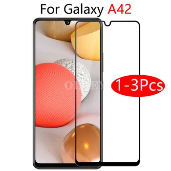 1-3 Kos Zaščitno Steklo Za Samsung Galaxy A42 42 42A 5 G Kaljeno Glas Screen Protector SamsungA42 GalaxyA42 Film Dodatki