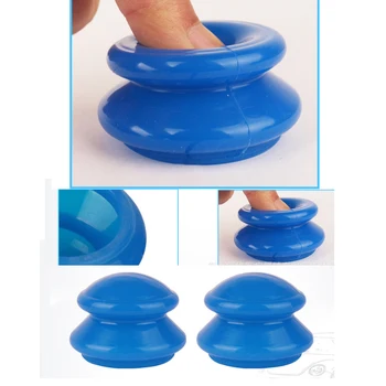 1/4Pcs Masaža kozarci Absorpcijo Vlage Anti Celulit Vakuumske Cupping za Zdravljenje obraza masaža Silikonski Vakuumske pločevinke za masažo