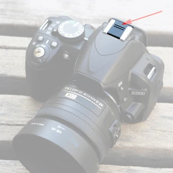 1 5 10pcs BS-1 Bliskavica nastavek Kritje za Canon, Nikon, Olympus Panasonic Pentax DSLR Kamero SLR Dodatki