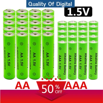 1,5 V AA + AAA BATERIJE MH AA Baterije AAA Alkalne 2100-3000mah Za Baklo Igrače Ura MP3 Predvajalnik Zamenjajte baterije za polnjenje Ni-Mh Baterije