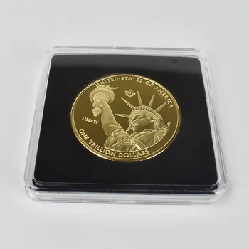 1 Bilijona Dolarjev Zlata Kovancev, malenkost kovanec zlato bitcoin Litecoin Eth XRP doge kovanec Cardano IOTA FIL shiba Cryptocurrency kovanec