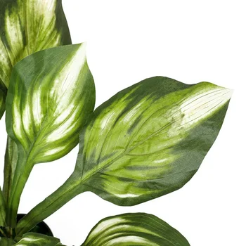 1 kos Zelena Rastlina, Listi Umetne Rastline Ponaredek Veje Svile Magnolija Listi Rastlin Steno Listje Za Domačo Pisarno Dekor