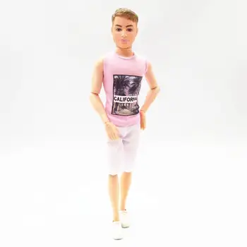 1 Nastavite Ken Oblačila, Lutka Dodatki za vsak Dan Priložnostne Obrabe Obleko Lutka Fant Ken Punčko Oblačila, ki Modne Obleke Za 30 cm Punčko
