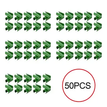 10/50pcs Plastičnih Križ Sponke Cross-Vrsta Cevi Cev Posnetek Vrtno Cev za Povezavo DIY Pribor Križ Sponke Rastlin Podporo