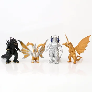 10 cm Mehanske GodzillaS Gorenja Mecha GodzillaS Kralj Pošasti Ghidorah 3 Glave Zmaja Figur Anime Akcijska Figura, Otroci Igrače
