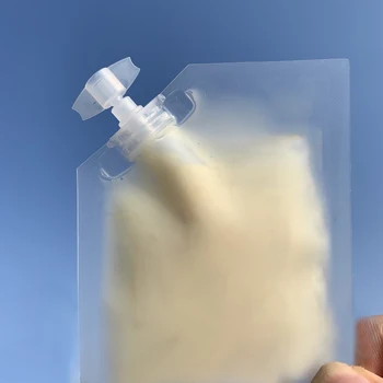 10 ml Elektronske Embalaža Vrečko Stojalo Žlebu Vrečka Plastična Hand Sanitizer Losjon Šampon Ličila Tekočine Steklenice Potovanja se lahko ponovno polnijo Vreče