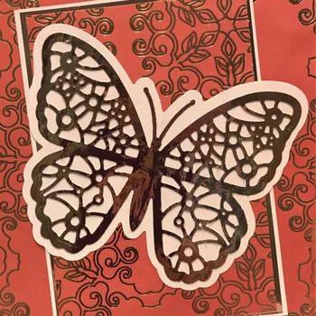 100*80 mm votla metulj Rezanje Kovin Matrice za dekor kartico DIY Scrapbooking matrica Papir Album predlogo Umre