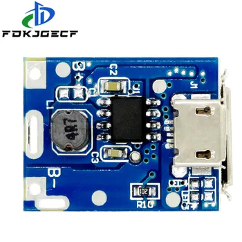 100 kozarcev 5V Povečanje Korak Up Power Modul Litij-LiPo Baterija Polnjenje Protection Board LED Zaslon USB za DIY Polnilnik 134N3P