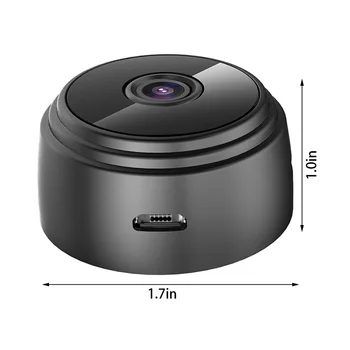 1080P HD IP Mini Kamera Brezžična Diktafon Wifi Varnosti Daljinski upravljalnik za Nadzor Nočno opazovanje Gibanja Mobilne Odkrivanje Fotoaparat