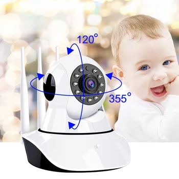 1080P IP Kamera, WIFI Brezžično Smart Home Security Kamera Noč visionSurveillance 2-Way Audio CCTV Pet Kamera 2mp, Baby Monitor