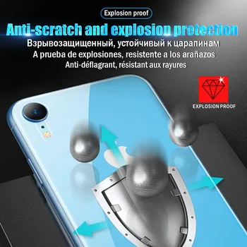 10D Nazaj Hydrogel Film Za iPhone 12 11 Pro Max Zaščitnik Zaslon Na iPhone XR XS Max X 7 8 6 6S Plus SE 2020 Film (Ni Stekla)