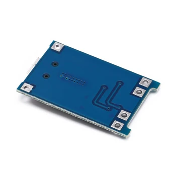 10Pcs 5V 1A Micro USB 18650 Litijeva Baterija, Polnilnik Krmilnik Modul+Zaščita Dual Funkcije