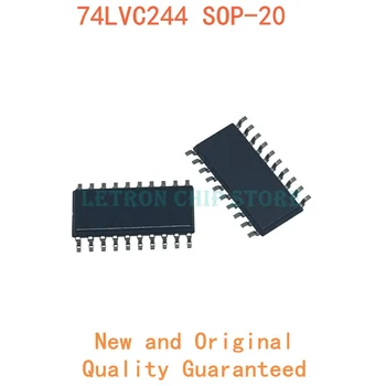 10PCS 74LVC244 SOP-20 SN74LVC244NSR LVC244 SOP20 5.2 MM SOIC-20 SOIC20 SMD novega in izvirnega IC Chipset
