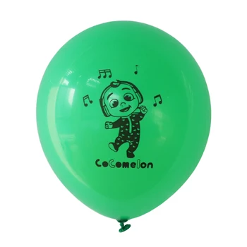 10pcs Cocomelon Latex Balon Nastavite Igro Stranka Balon Baby Tuš Dekoracijo Dobave Animacija Lubenica Baloni Globos