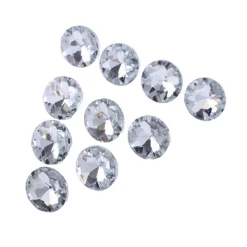 10Pcs Diamantni Kristal Nosorogovo Tapetništvo Gumb 14/16/18/22 mm Kavč DIY Diamond Vzglavja Gumbi za Šivalni Pribor