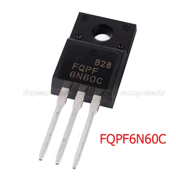 10PCS FQPF9N50C FQPF8N80C FQPF8N60C FQPF7N65C FQPF7N60C FQPF6N60C FQPF5N60C TO220 Novo MOS FET tranzistor
