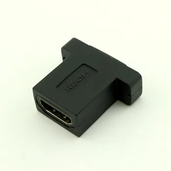 10pcs HDMI je združljiv Ženski Ženski Vtičnico Panel Mount Adapter Extender za 1080P 3D LCD HDTV