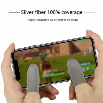 10pcs Mobilne Igre Prsta Rokavice Za Gamer Sweatproof Anti-slip Zaslon na Dotik Prsta Rokav Dihanje Gaming Prsta Pokrov