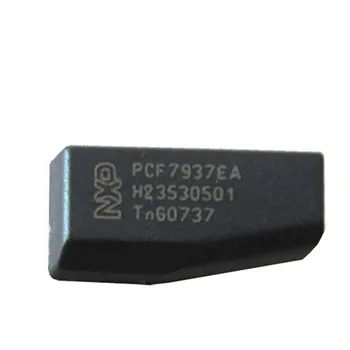 10pcs original PCF7937EA PCF 7937 Ogljikovih čip auto transponder čip za GENSKO spremenjeni ključ lupini
