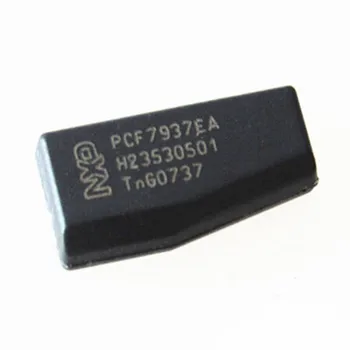 10pcs original PCF7937EA PCF 7937 Ogljikovih čip auto transponder čip za GENSKO spremenjeni ključ lupini