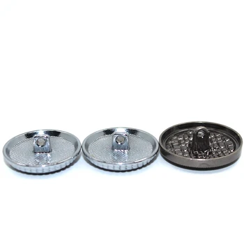 10pcs/veliko Okrogle kovinske šivanje gumbov plašč dekorativni gumbi kovinski šivanje gumbov