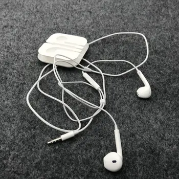 10Pcs/veliko Slušalke Za iP6 6s Prvotne Kakovostne Slušalke za v uho Za ip6 6s 6plus Max Slušalke Z Žico Z Drobno