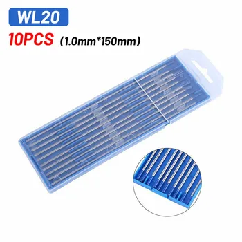 10PCS WL20 Volframova Elektroda za Varjenje TIG Palico 1.0/1.6 /2.0/2.4/3.0/3.2/4.0*150mm TIG Volframove Elektrode za Varjenje Orodje