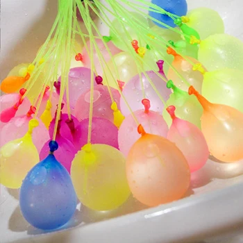 111Pcs Polnjenje Vode Bombe Balon Otroke Vodo Igra Vojne Potrebščine Latex Baloni Otroci Poletje na Prostem Plaži Igrača Stranka