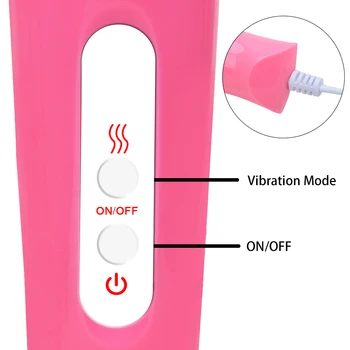 12 Hitrost Čarobno Palico, Velika Velikost Vibrator Sex Igrače za Ženske Prsi Massager Klitoris Stimulator AV Stick