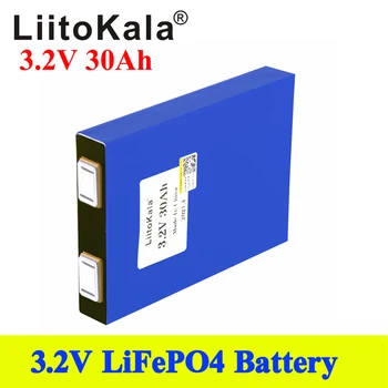 12pcs LiitoKala 3.2 V 30Ah LiFePO4 Celic Baterije Litij-Železo Fosfat Globoko Ciklov za Diy 24V 36V 48V Wind Power System RV Avto