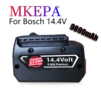 14,4 V/98Ah Polnilna Litij-ionska Baterija za mobilni paket za BOSCH akumulatorski Električni vrtalnik vijačnik BAT607,BAT607G,BAT614G