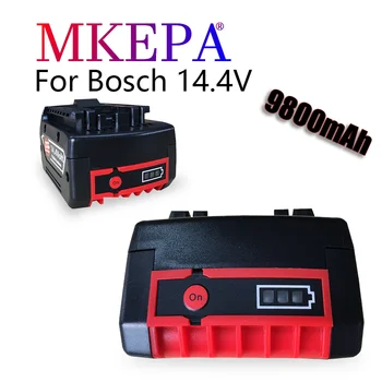 14,4 V/98Ah Polnilna Litij-ionska Baterija za mobilni paket za BOSCH akumulatorski Električni vrtalnik vijačnik BAT607,BAT607G,BAT614G