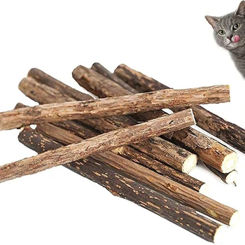 15Pcs Matatabi Cat Stick Naravnih Silvervine Palice za Mačke, Da Mačka Zdravo Catnip Palice za Mucek Začetnih Igrače, Žvečiti