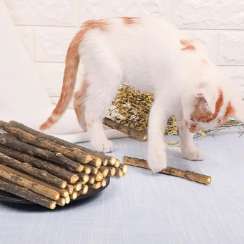 15Pcs Matatabi Cat Stick Naravnih Silvervine Palice za Mačke, Da Mačka Zdravo Catnip Palice za Mucek Začetnih Igrače, Žvečiti