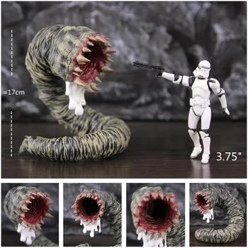 17 cm Puščavi Velikan Črv Pošast & 10 cm Star Wars Policist Akcijska Figura, ki Je 3,75