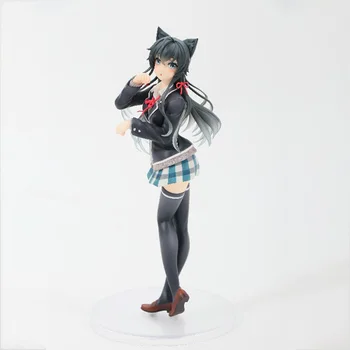 18 cm Catgirl Japonski Resnično Yukinoshita Yukino Mačka Slika anime slika Film & TV Model Končal Blaga