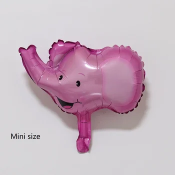 18 inch /mini Živali Glavo Baloni Rojstni Dekoracijo Igrača Poroko Balon Počitnice Aluminija Napihljivi Folijo Žogo