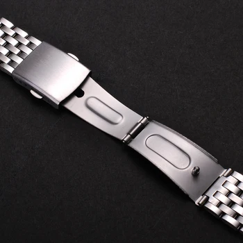 18 mm 22 mm 20 mm, iz Nerjavnega Jekla Za SAMSUNG Galaxy Watch 42 46mm Band galaxy watch 3 Za Amazfit Bip GTR strapsBracelet Replaceme