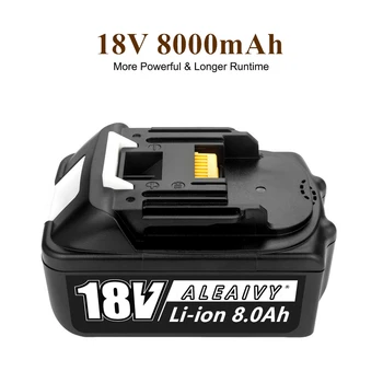 18V 6.0/8.0/10.0 Ah Polnilne Li-ion Baterije Za Makita Baterija Power Tools 6000mAh 18 V Zamenjavo BL1860 BL1850 6A 8A 10A