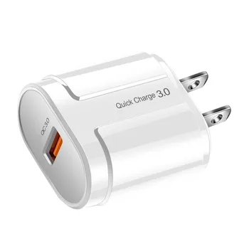 18W Hitro Polnjenje 3.0 USB Polnilec Za iPhone 12 Pro EU Steno Mobilni Telefon Adapter za Polnilnik QC3.0 Hitro Polnjenje Za Samsung Xiaomi
