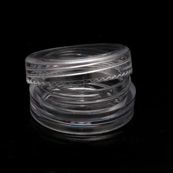 1Pc Mini Vzorec Steklenico Kozmetični Ličila Jar Pot Obraz, Krema za Ustnice Balzam za Posodo