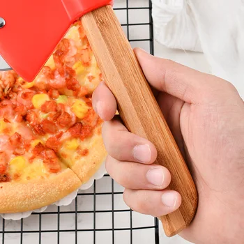 1pc Pizza Rezilo iz Nerjavečega Jekla Nož Torto Orodja Pizza Kolesa Škarje Idealen Pizza Burek Vaflji Testo Piškotki Kuhinjski pripomočki