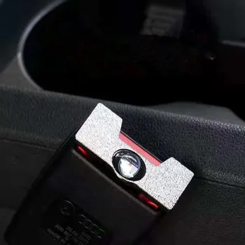 1PC Skrite Cinkove zlitine Avtomobilski varnostni sedež sponko pasu posnetek avto dodatki za KIA Ford Lexus cadillac Tesla VW Honda Hyundai