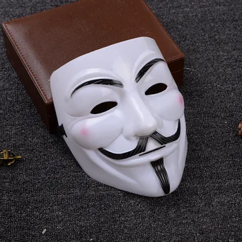 1pc Stranka Cos Maske V for Vendetta Odraslih, Maska Anonymous Guy Fawkes Pustne Maske Odraslih Opremo Stranka, Cosplay