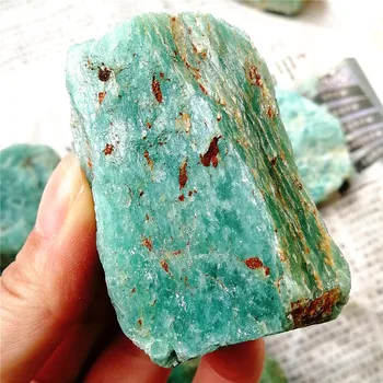 1pc Velik obseg Naravnih Naravnih dragih kamnov, Raw Amazonite Grob Kamen, Naravni Kremen Kristali Mineralnih Energije Kamen Za Zdravljenje