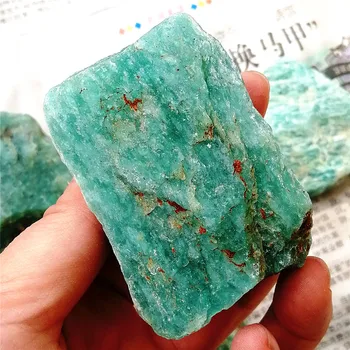1pc Velik obseg Naravnih Naravnih dragih kamnov, Raw Amazonite Grob Kamen, Naravni Kremen Kristali Mineralnih Energije Kamen Za Zdravljenje