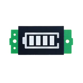 1PCS 1S 18650 Li-po Litij-Zmogljivost Baterije Indikator Modul za Merilnik Moči Raven Zaslon Odbor Zaračuna Dodatek