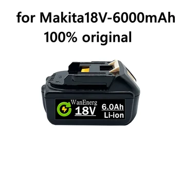 1pcs-3pcs BL1860 Polnilna Baterija 18 V 6000mAh Litij-ion baterija za Makita Baterija 18v BL1840 BL1850 BL1830 BL1860B LXT 400 L70